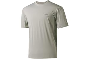 BASSDASH Men’s UPF 50+ Sun Protection Fishing Shirt Short Sleeve UV T-Shirt