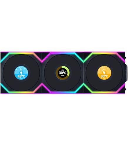 Amazon.com: Lian Li UNI SL Wireless PC Fan 120mm RGB - 3 Pack PC