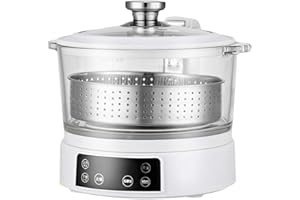 Professional Multicooker and Flavor Lock Food Steamer Low Sugar Rice Cooker for Home Kitchen with Lift Function (White)