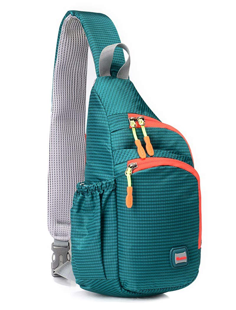 Gisdanchz Waterproof Backpack Cross Body Bag Chest Men Women Shoulder Bag for Sports, Travel, Etc