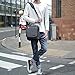 Ibagbar Small Messenger Bag Shoulder Crossbody Work School Bags for Men