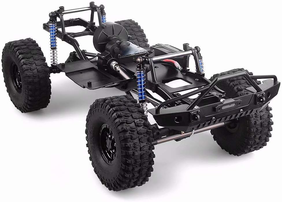 YAOHM 1/10 RC Crawler Chassis Frame Kit Assembled for 1/10 SCX10 AXIAL ii Rock Crawler RC Car Frame