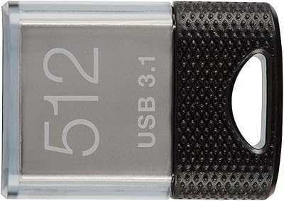 PNY 512GB Elite-X Fit USB 3.1 Flash Drive 200MB/s Fast Portable Storage