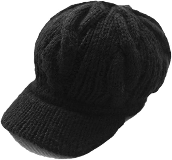 crochet baseball cap with brim pattern