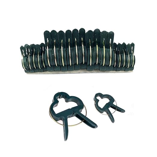 JYCRA Pinzas de resorte para plantas y vid, reutilizables, para ...