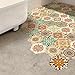 VANCORE Hexagon Floor Tile Stickers Peel and Stick Tile Backsplash Stickers for Kitchen Bathroom Waterproof DIY Floor Tiles 4.53x7.87 10 Pcs/Set