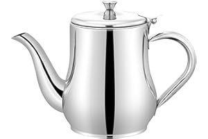 Stainless Steel Oil Filter Pot, Leakproof Easy Pouring Fat Seperator Bacon Grease Container for Vinegar Sauce Seasoning Oil (