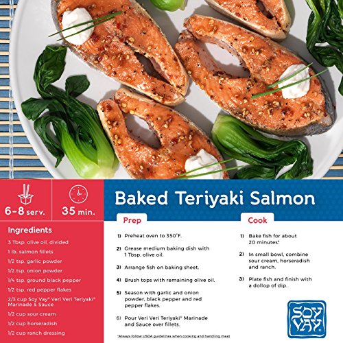 Soy Vay Veri Veri Teriyaki Less Sodium Marinade & Sauce, 21 Ounce Bottle