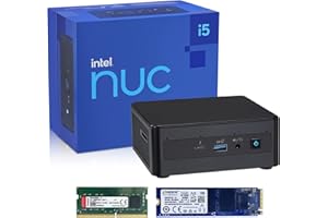 NENCHIN Intel NUC 11 Panther Canyon Mini PC, 11th Intel Core i5-1135G7, 16GB RAM & 512GB SSD, Windows 11 Pro, Support 4K Quad Display, Wifi 6, VESA/Home/Business Mini Desktop Computer(NUC11PAHi5)