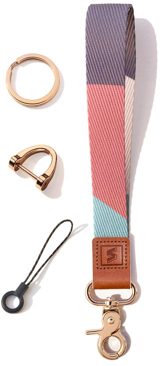 SENLLY Wristlet Lanyard Strap for Keys, Original Pattern Design Wrist Keychain Holder — image 1