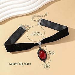 PINCHUAN 1PCS Black Choker Necklace for Women