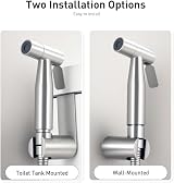 WEIDMAX Hand Held Bidet Sprayer Stainless Steel Brushed Nickel view 4