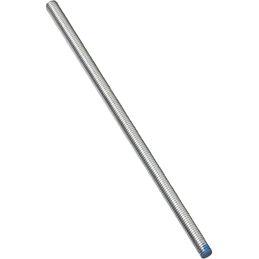 Amazon.com: National Hardware N179-457 Steel Threaded Rods in Zinc