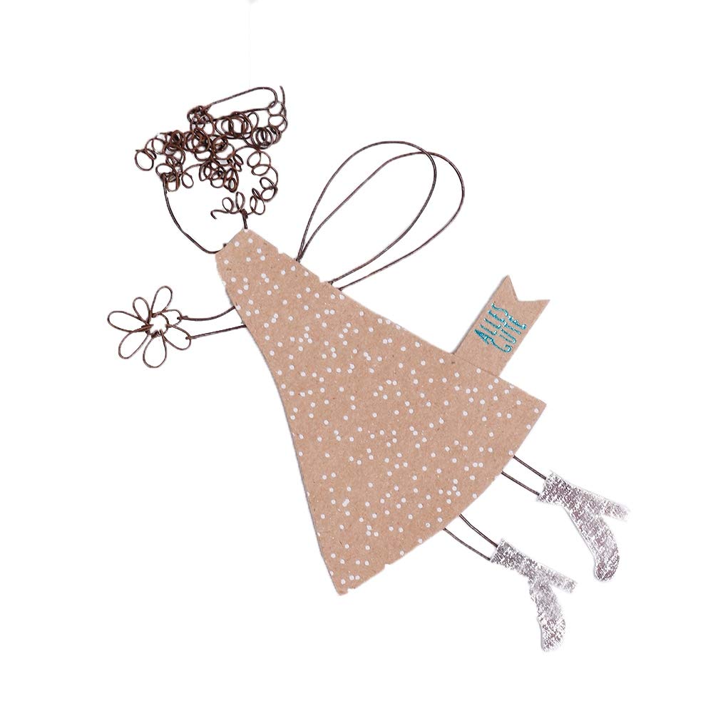 Good old Friends Flying Angel Silver Shoes