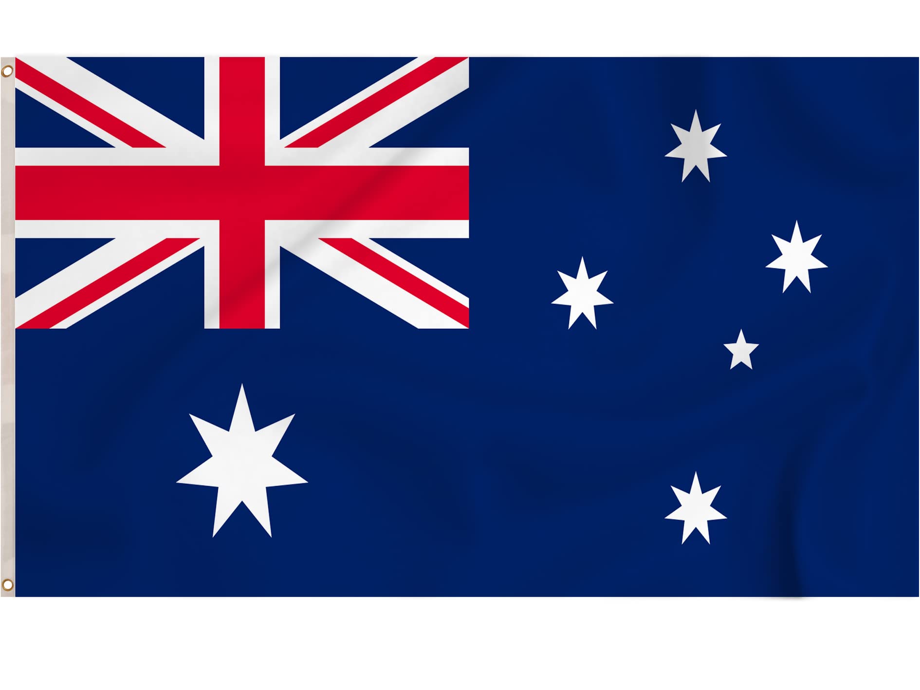 Storm&Lighthouse Australia Flag Australian Flag Oceania Flags 5ft x 3ft with Eyelets