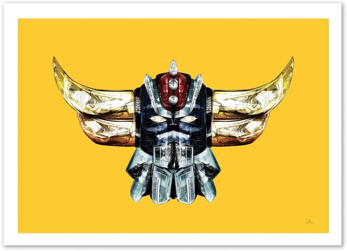 Wall Editions Art-Poster - Robotorak - Rubiant
