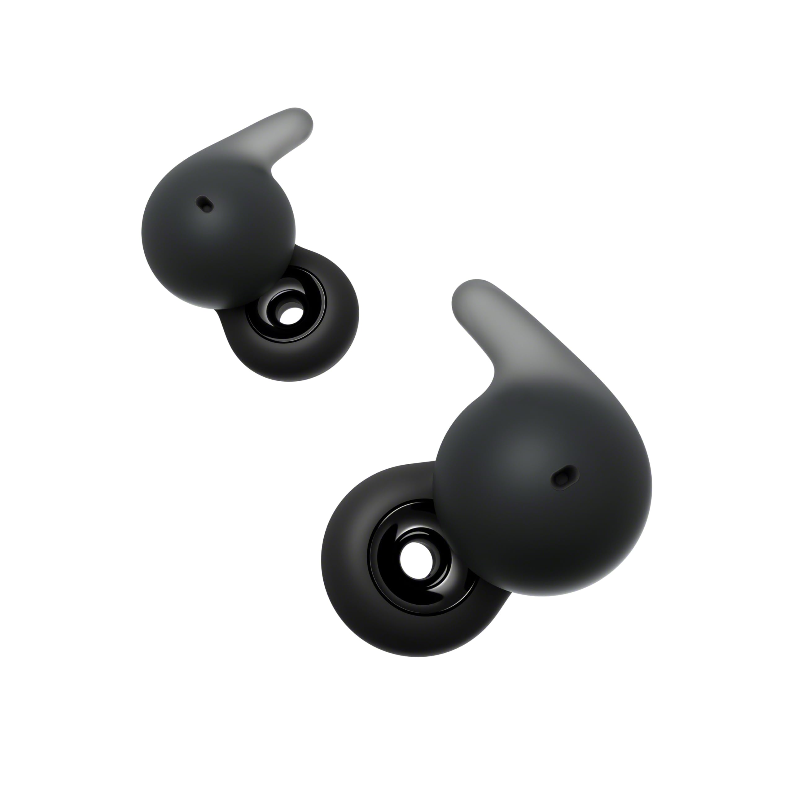 Sony LinkBuds Open – kabellose Earbuds mit offenem Design - Transparenter Klang, ganztägiger Komfort, schweißresistent, Multipoint-Verbindung, 22h Akku, kompatibel mit iOS & Android – Schwarz