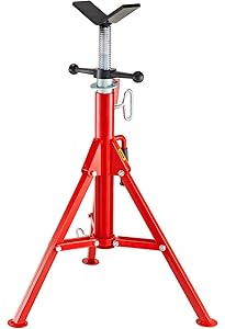 Ridgid VJ-98 38 in. V-Head Low Pipe Stand