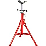 Pipe Jack Stand Robust Steel Heavy-Duty