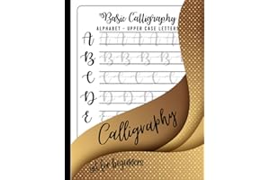 calligraphy set for beginners: Calligraphy Practice Paper Hand Lettering Workbook 120 Sheet , 8.5 x 11 Inches