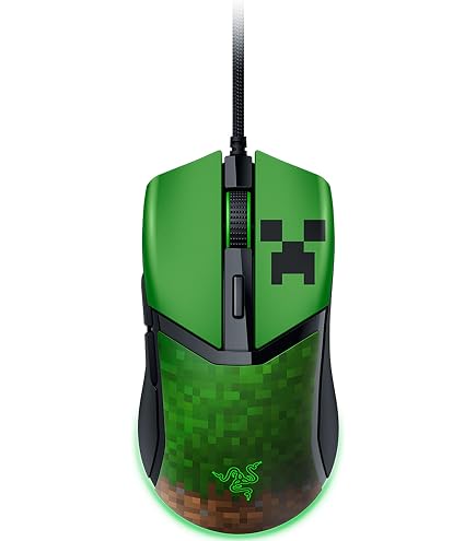 Amazon.com: Razer Cobra Minecraft Edition - Lightweight Wired