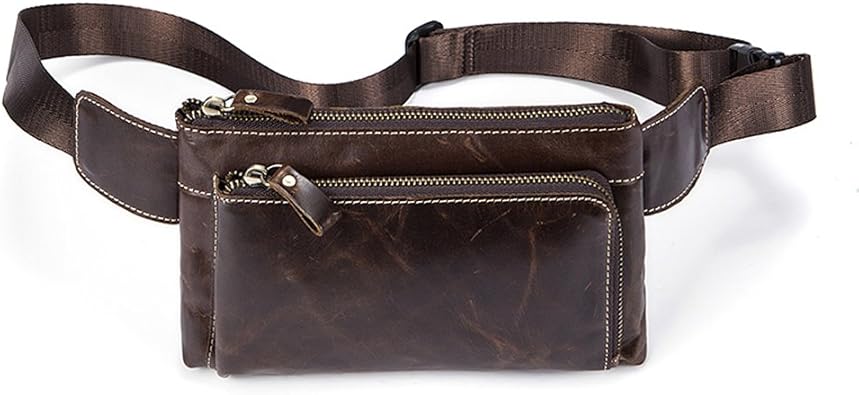Amazon 革製ウエストバッグ レザー ウエストポーチ メンズ 小型 Captain Tan キャプテン タン ボディバッグ ワンショルダー