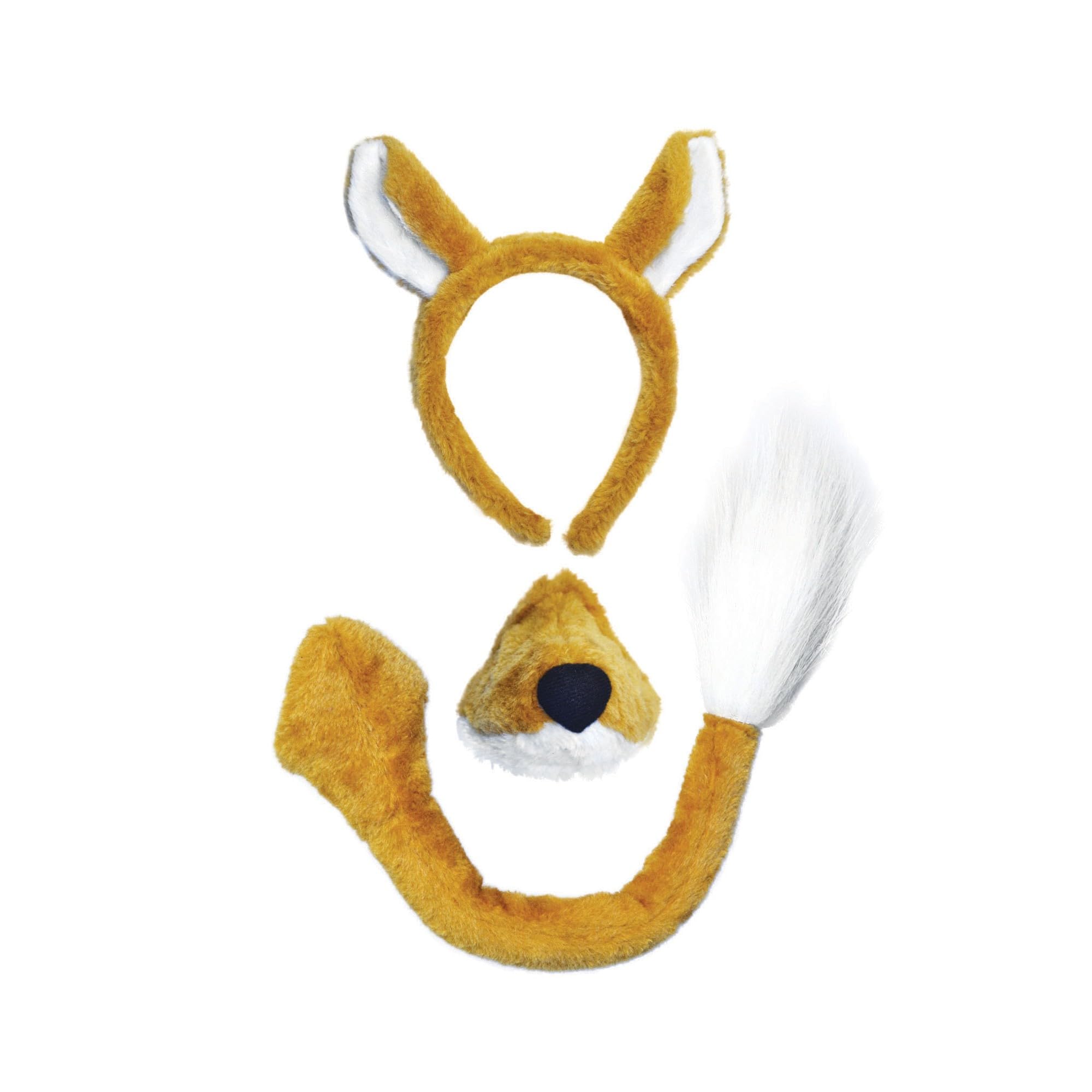 Bristol Novelty Fox Costume Accessory Set and Sound, Purple/Black