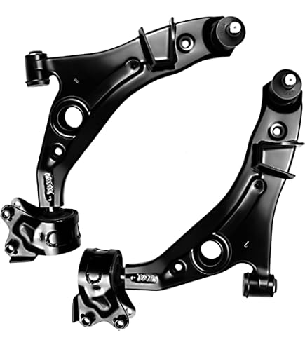 Brazo de control delantero inferior y conjunto de rótula compatible con 2007 2008 2009 2010 2011 2012 Nissan Sentra AUQDD K620373 K620374 izquierda derecha juego de suspensión de 2 piezas