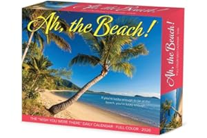 Ah, The Beach! 2026 5.4" x 6.2" Box Calendar