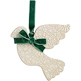 Mud Pie Christmas Turtle Dove Ornament