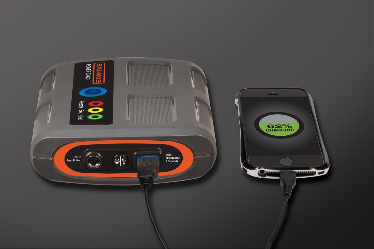 BLACK+DECKER P2G7B Power To Go Lithium Ion Portable Power and Vehicle
