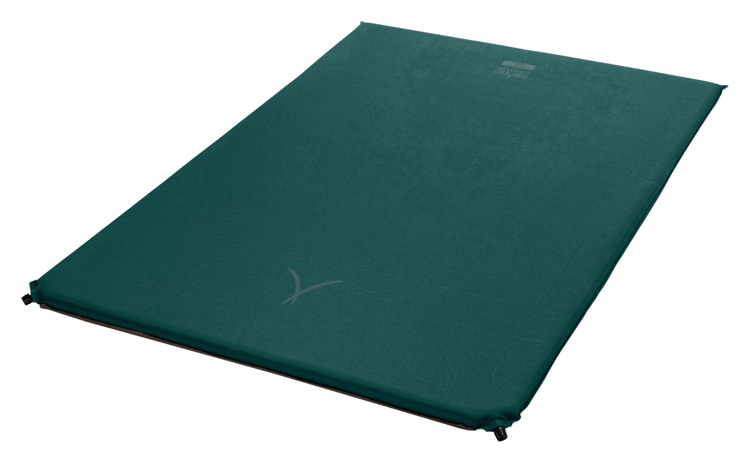 Grand Canyon HANCOCK 5.0 DOUBLE - Self Inflating Camping Mat - 198x130x5cm - Botanical Garden (dark green)