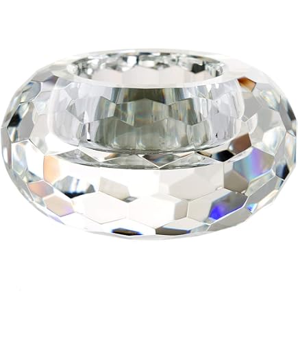 Amazon.com - SWAROVSKI Shimmer Tea Light Holder, Candle Holder