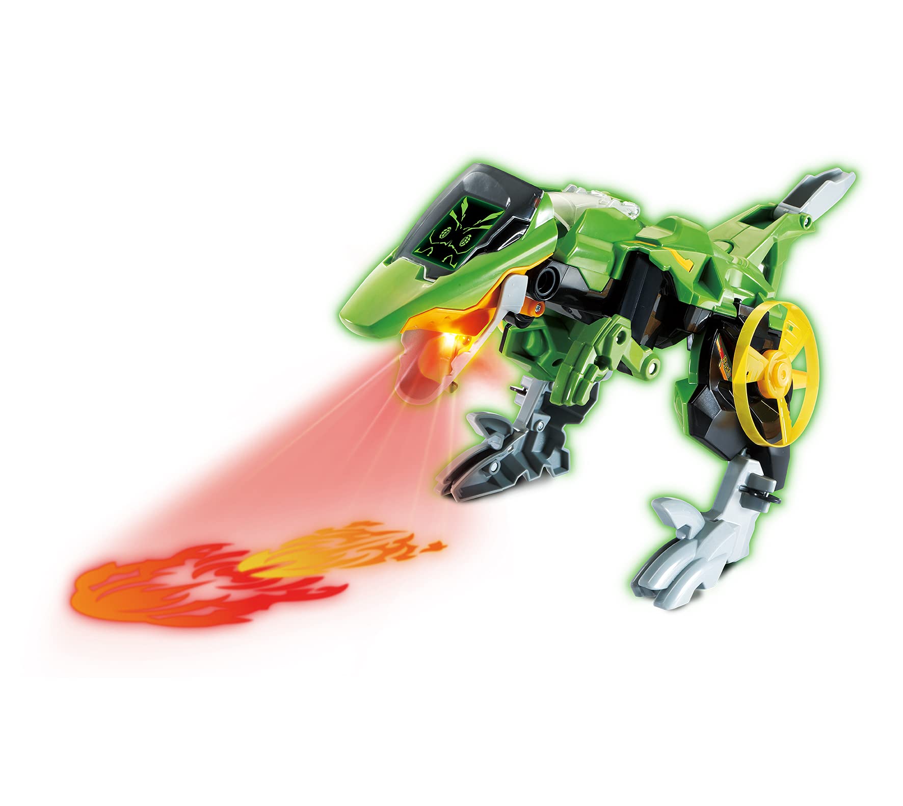 VTech Switch & Go Dinos Rush The Velociraptor Kids Toy, Interactive Preschool Dinosaur Toy, Plane Toy Kids, 2-In-1 Educational Toy Children, Dinosaur Toys Boys & Girls 3, 4, 5, 6+ Year Old