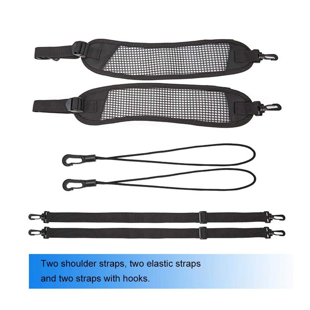 VOVI Expandable Thick Motorcycle Tail Bag Large Capacity