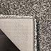 SAFAVIEH Milan Shag Collection Area Rug - 7' Square, Grey, Solid Design, Non-Shedding & Easy Care, 2-inch Thick Ideal for High Traffic Areas in Living Room, Bedroom (SG180-8080)
