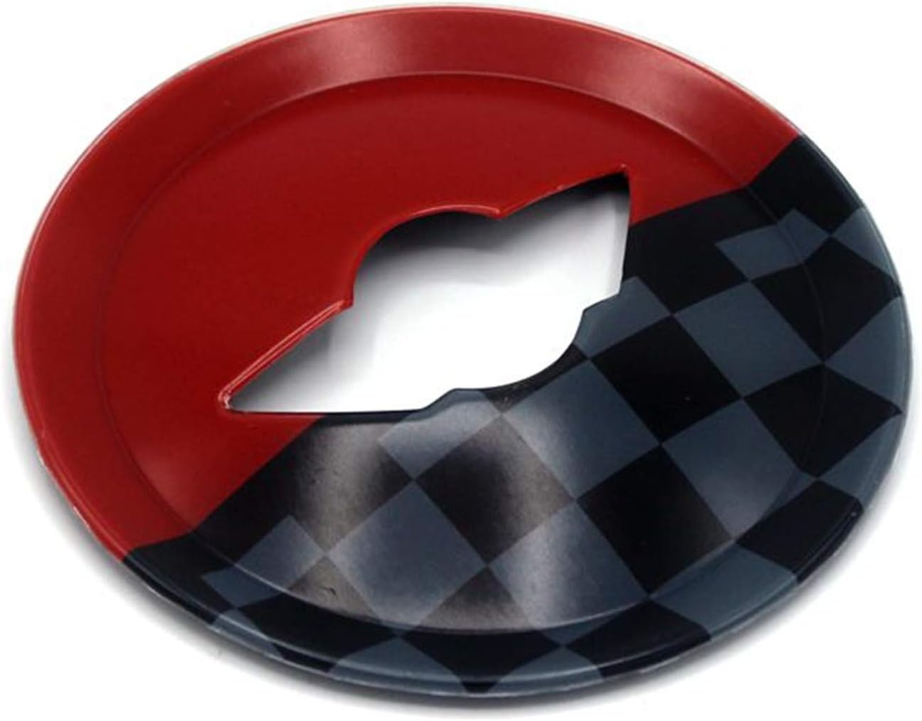 HDX JCW Design John Cooper Works ABS Sticker Cover Trim Cap for Mini Cooper ONE S JCW R55 Clubman 2010-2016 (Steering Wheel)