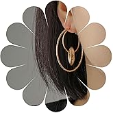 Allereyae Vintage Hollow Circle Drop Earrings Layer Circle Hoop Dangle Earrings Gold Stacked Circle Hoop Earrings Large Textured Hoop Earrings Jewelry for Women