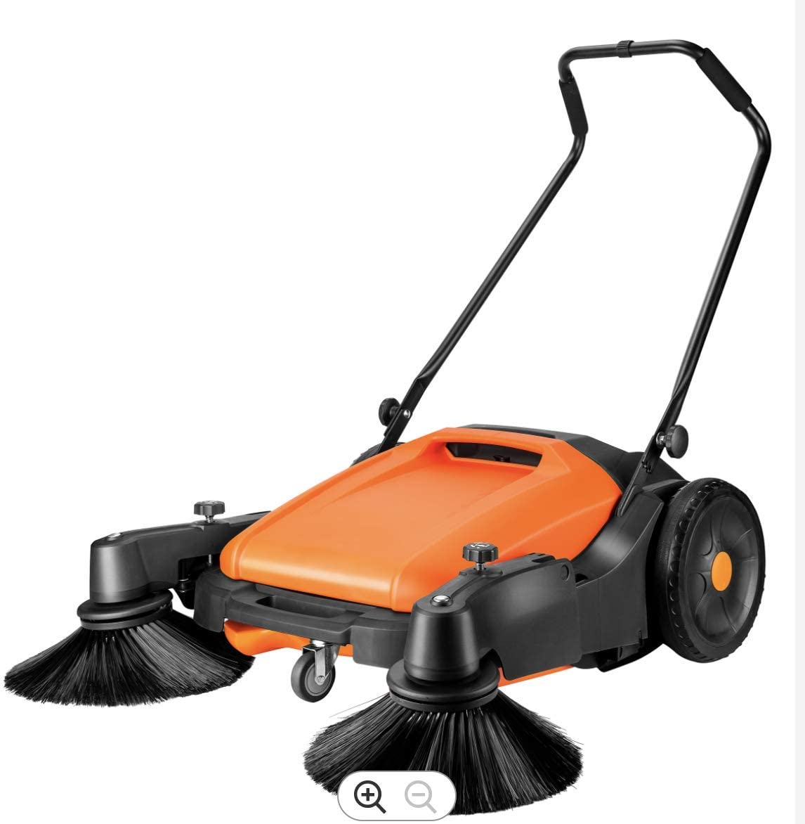 SUNMAX RT980 Industrial Floor Sweeper with Triple Brooms, 38