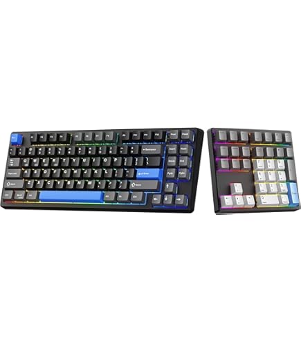Amazon.com: Kisnt KN85 Wireless Mechanical Keyboard&KN17