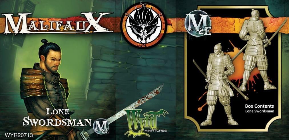 Malifaux Ten Thunders Lone Swordsman (1 Figure, WYR 20713)