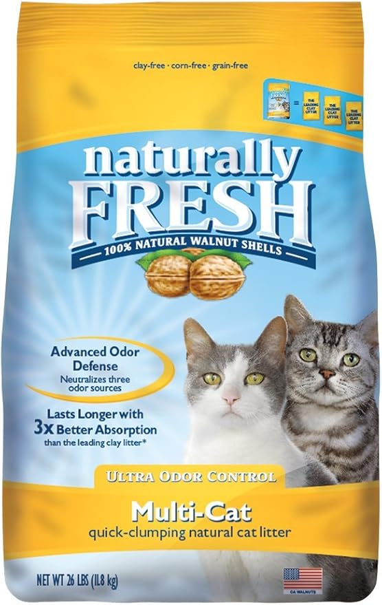 Naturally Fresh WalnutBased Ultra Odor Control MultiCat Household