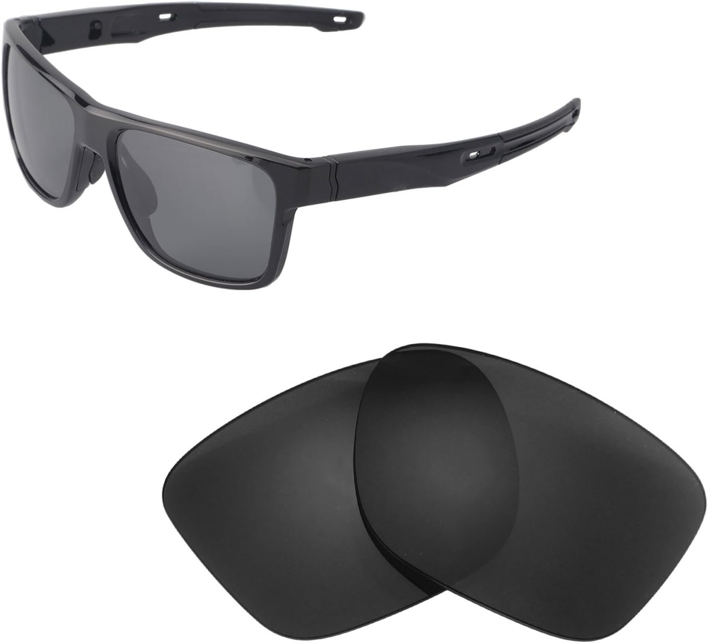 WallevaReplacement Lenses for Oakley Crossrange Sunglasses - Multiple Options Available