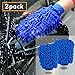 Yacoto Car Wash Mitts (Blue)
