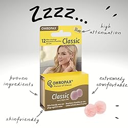 Ohropax Reusable Wax/Cotton Ear Plugs