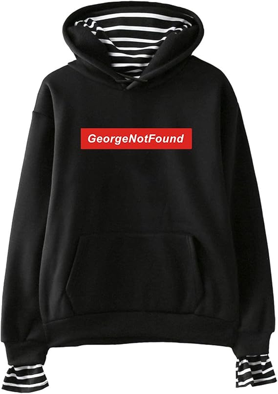 Pullover Hoodie Georgenotfound Black Hoodie PYTFCGWQ Halloween