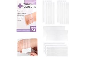 Sterile Strip 54 Skin Wound Closure Strips Adhesive Wound Closure for Closing Minor Cuts Wounds