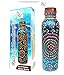 Rastogi Handicrafts Pure Copper Water Bottle Tumbler Vessel Leak Proof Joint less 900 Ml Hand Painted