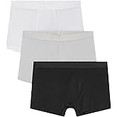 Organic Basics mens Premium 3" Boxer Trunk Underwear