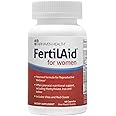 FertilAid for Women, Fertility Supplement for Women and Natural Fertility Vitamin with Vitex, Support Female Cycle Regularity